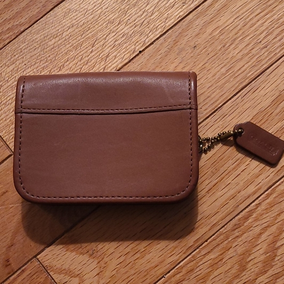 Coach change/card holder